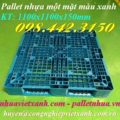 Pallet nhựa 1100x1100x150mm xanh dương mới 100‰ giá rẻ call 0984423150 Huyền