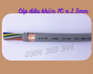 Cáp tín hiệu chống nhiễu 7 lõi Altek Kabel