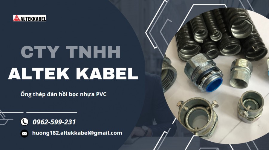 Ống ruột gà lõi thép đàn hồi, Ống kẽm bọc nhựa PVC bảo về dây điện-image-2