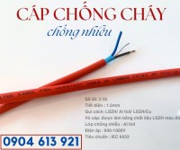 Cáp tín hiệu chống cháy chống 2x1.5mm/ cáp chống nhiễu 16AWG chống cháy