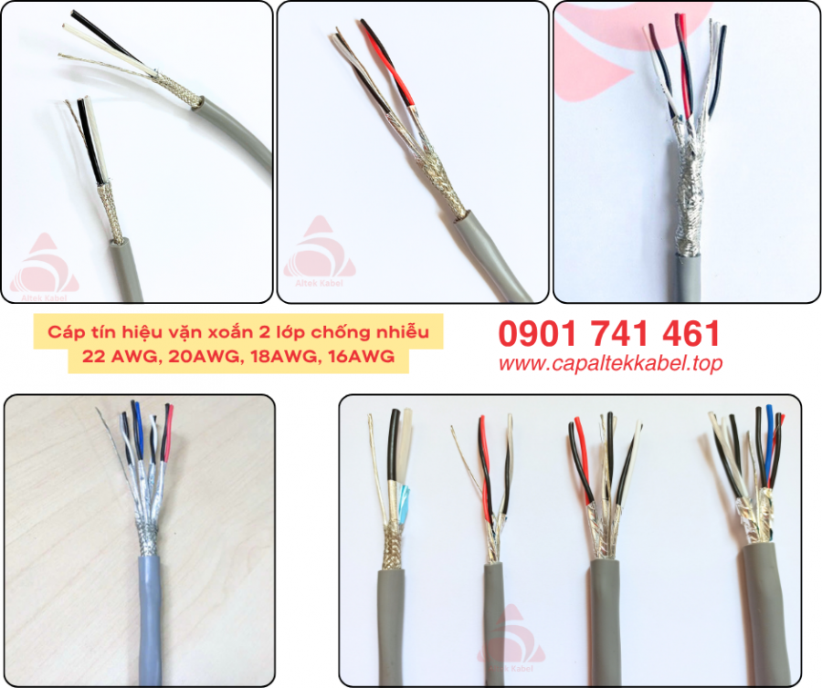 Cáp tín hiệu 22AWG, 20AWG, 18AWG, 16AWG Altek Kabel-image-5