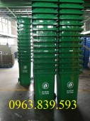 Thùng rác công cộng 120L - 240L - 660L - LH: 0963.839.593 Thanh Loan