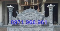 Mẫu cuốn thư bằng đá đẹp bán tại lạng sơn - bình phong nhà thờ họ 348