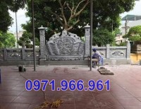 Mẫu cuốn thư bằng đá đẹp bán tại bình thuận - bình phong nhà thờ 678