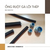 Ống ruột gà lõi thép, ống thép mềm bọc nhựa