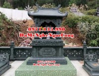 Kiên Giang Bán mẫu mộ đá thờ tro cốt song thân đẹp tại Kiên Giang - giữ cốt