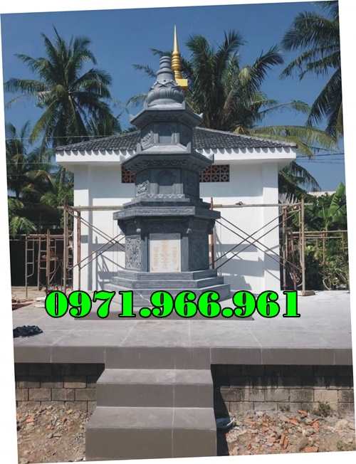 410 – mẫu mộ tháp đá đẹp bán cần thơ - tro cốt phật giáo-image-3