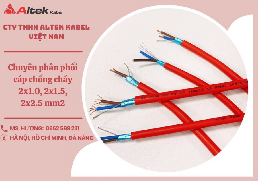 Cáp chống cháy / Cáp chậm cháy / Cáp chịu nhiệt giá sỉ tận gốc-image-2