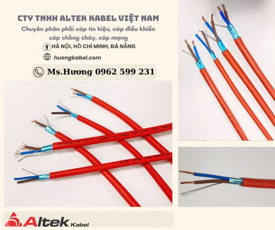 Cáp chống cháy / Cáp chậm cháy / Cáp chịu nhiệt giá sỉ tận gốc-image-3