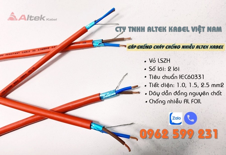 Cáp chống cháy / Cáp chậm cháy / Cáp chịu nhiệt giá sỉ tận gốc-image-5