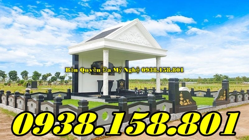 Trà Vinh Địa chỉ thi công nhà mồ đá - nghĩa trang gia tộc, dòng họ, ông bà-image-2