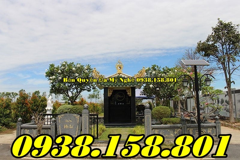 Trà Vinh Địa chỉ thi công nhà mồ đá - nghĩa trang gia tộc, dòng họ, ông bà-image-5