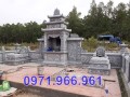 Mẫu lăng thờ chung đá xanh đẹp bán tại bắc ninh - 24