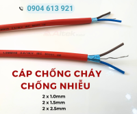 Cáp chống cháy chống nhiễu 2x1.5mm