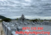 Tiền Giang Hình Ảnh Bán mẫu nghĩa trang đá đẹp tại Tiền Giang - Cây Hương Miếu