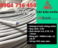 Dây cáp điều khiển 2 lõi Altek Kabel CT 500