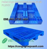 Pallet nhựa màu đen 1200x1200x150mm