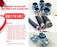 Ống ruột gà lõi thép, phụ kiện đầu nối Đà Nẵng