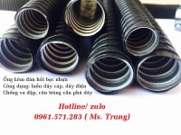 Ống kẽm đàn hồi lõi thép phi 75, phi 3’’