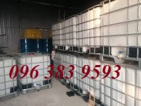 Tank nhựa 1000L, thùng nhựa đựng hóa chất công nghiệp giá rẻ