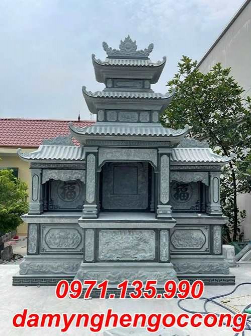 Hải Phòng mẫu cây hương thờ đá sơn thần đá đẹp bán tại Hải Phòng - lăng mộ-image-3
