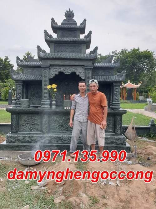 Hải Phòng mẫu cây hương thờ đá sơn thần đá đẹp bán tại Hải Phòng - lăng mộ-image-5