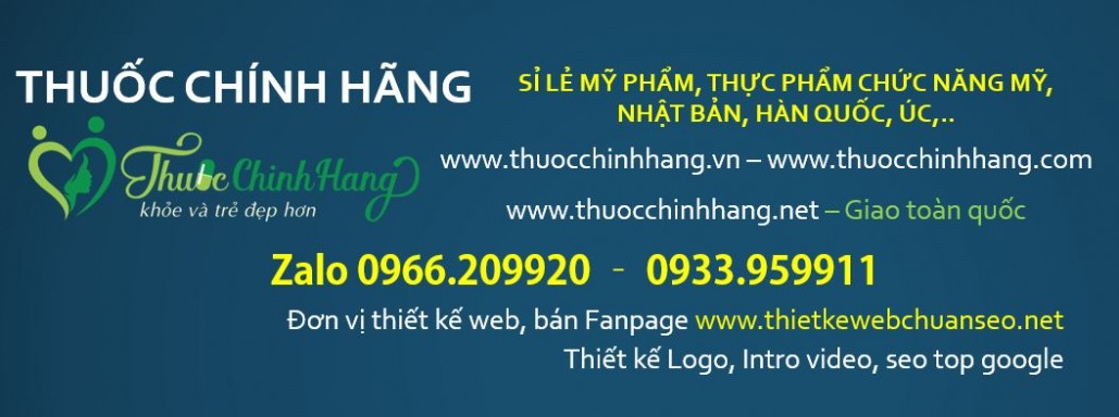 Thuốc Chính Hãng - Banner