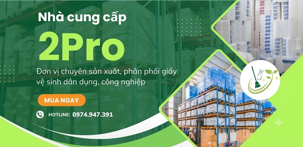 Công Ty Tnhh Đầu Tư Lead (2pro) - Dụng Cụ Vệ Sinh & Thiết Bị Khách Sạn - Banner