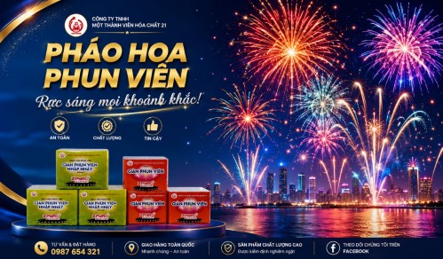Đại Lý Pháo Hoa BQP Z121 Tại Vũng Tàu | Pháo Hoa Chính Hãng Bộ Quốc Phòng