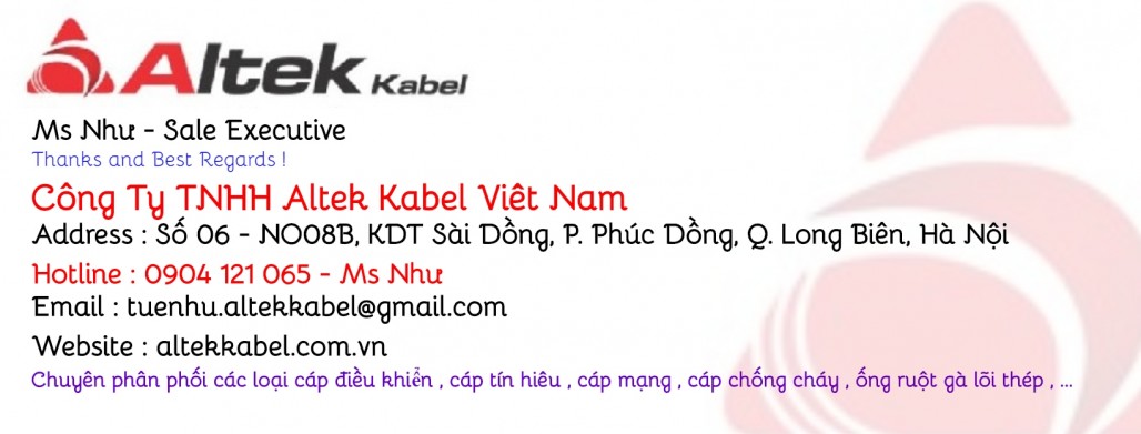 Công Ty Tnhh Altek Kabel Việt Nam - Banner